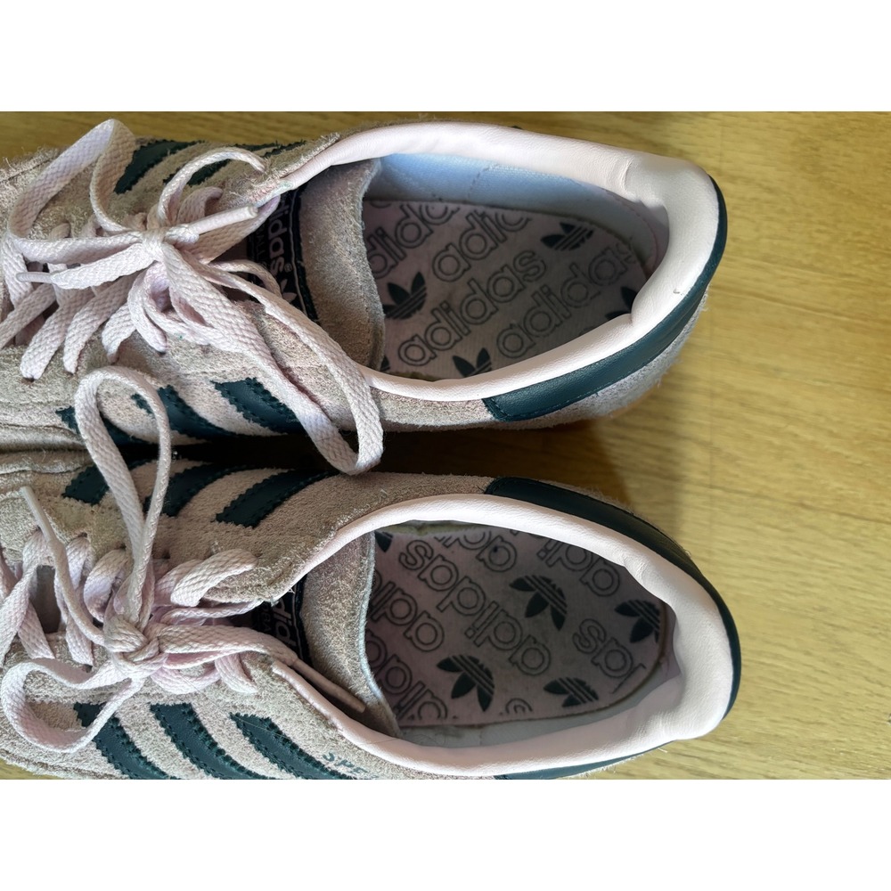 Adidas Handball Spezial Suede Sneakers 7 Low Top Retro Clear Pink Arctic Night - Picture 6 of 10